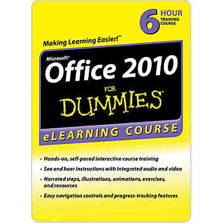 Office 2010 For Dummies - 30 Day Access, Download Version