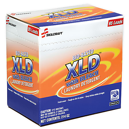 SKILCRAFT® Bio-Based XLD Laundry Detergent, 214 Oz Bottle, Case Of 2