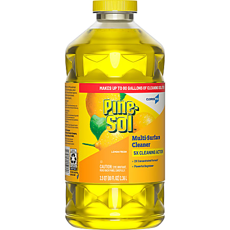 Pine Sol Multi Surface Cleaner CloroxPro All Purpose Cleaner Lemon