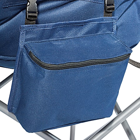 Kamp Rite Kozy Klub Chair TanBlue Office Depot