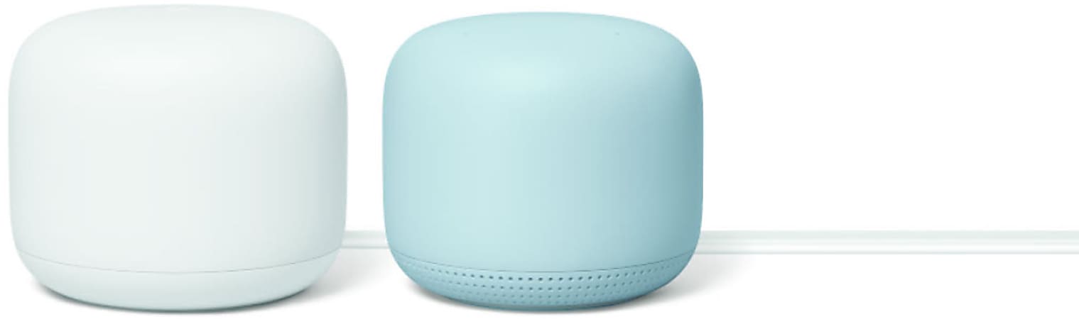 Google™ Nest Wi-Fi Router, Mist, Pack Of 2
