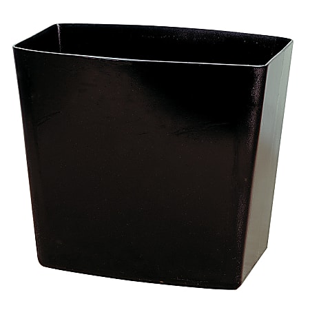 OIC® 2200 Series Wastebasket, 5 Gallons, Black