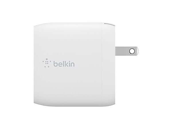 Belkin 24-Watt Dual Port USB Wall Charger, White