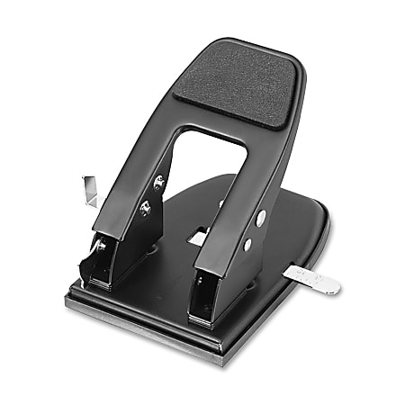 Office Max 2-Hole Punch Black Office Equipment