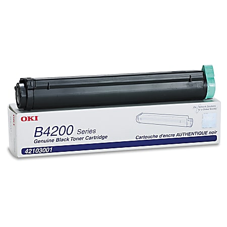 OKI&reg; 42103001 Black Toner Cartridge