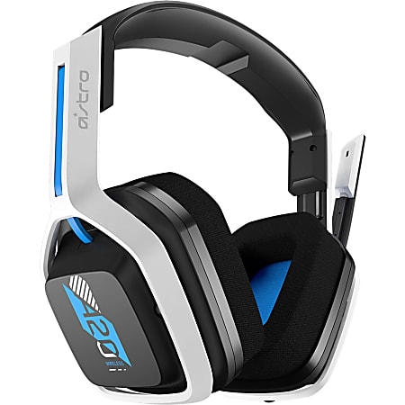 Astro A20 Wireless Gen 2 Headset - Stereo - USB - Wireless - 49.2 ft - 32 Ohm - 20 Hz - 20 kHz - Over-the-ear - Binaural - Ear-cup - Uni-directional Microphone - Blue, White