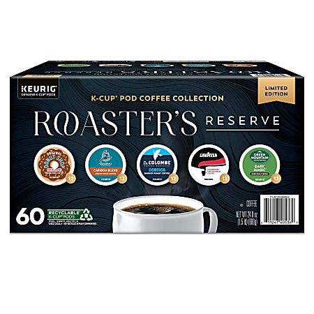 Roaster’s Reserve Keurig® K-Cup® Pod Coffee Collection, Box Of 60 Pods