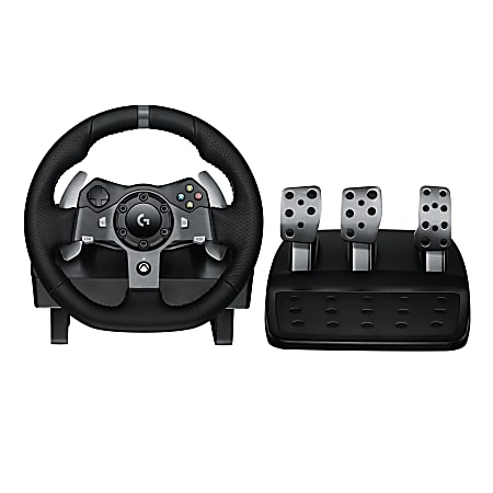 Logitech G920 Driving Force Racing Wheel Office Depot