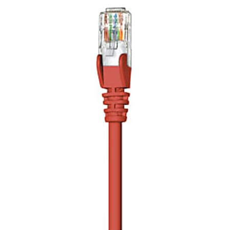 BlueDiamond Category 5e Network Cable, 14', Red