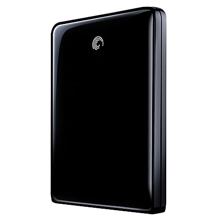 Seagate® FreeAgent® GoFlex™ 500GB Ultra-Portable External Hard Drive, 8MB Cache, USB 2.0, Black