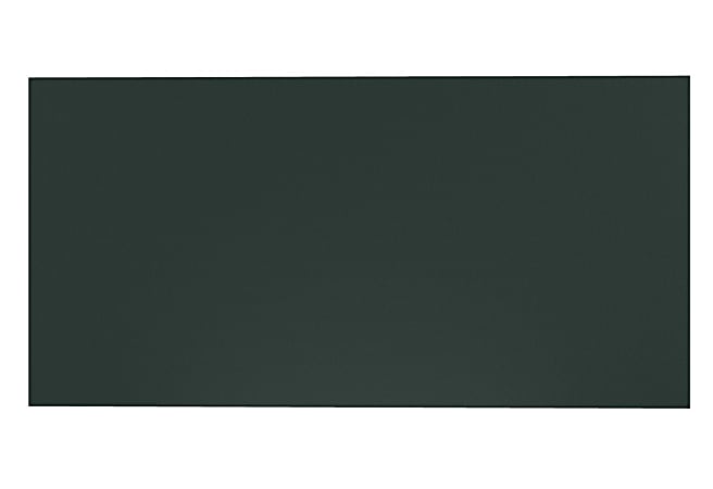 Ghent PremaTak Wrapped-Edge Vinyl Bulletin Board, 48-5/8" x 96-5/8", Ebony
