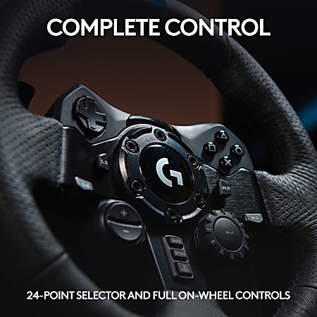 Logitech G923 Gaming PedalSteering Wheel - Office Depot