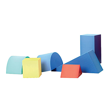 Edushape Giant Blocks, Assorted Colors, Grades Pre-K - 9, Pack Of 32