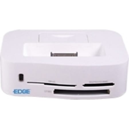 EDGE Dock & Multi Flash Card Reader for iPod - digital player docking station / card reader