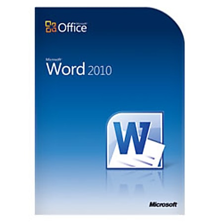 Microsoft® Word 2010, Traditional Disc
