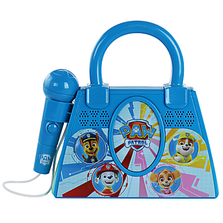 Sakar Paw Patrol Sing-A-Long Karaoke Machine With Microphone, Blue