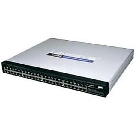 Cisco® Small Business SRW2048 48-Port Gigabit (10/100/1000) Switch With WebView