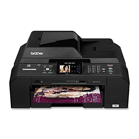 Brother® MFC-J5910dw Wireless Ledger-Size Inkjet All-In-One Printer, Copier, Scanner, Fax