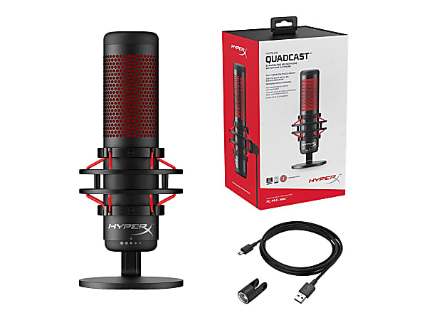 HyperX QuadCast Microphone USB - Office Depot