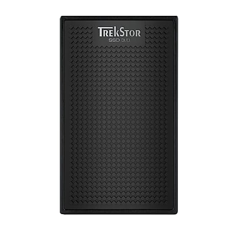 TrekStor® DataStation® 512GB External Solid State Hard Drive, Black
