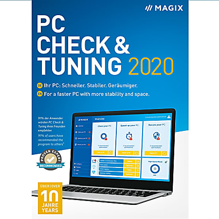 MAGIX PC Check & Tuning 2020 (Windows)