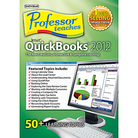 Professor Teaches QuickBooks 2012, Download Version