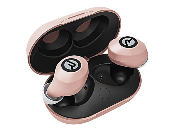 Raycon - The Everyday in-Ear True Wireless Stereo Bluetooth Earbuds and Charging Case - Rose Gold