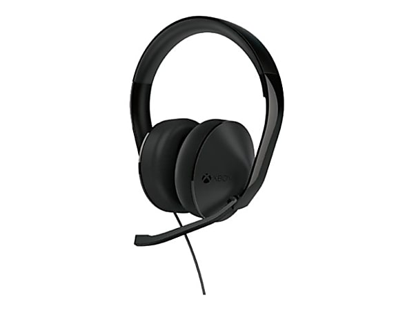 Microsoft Xbox One Stereo Headset Headset full size wired for Xbox One Office Depot