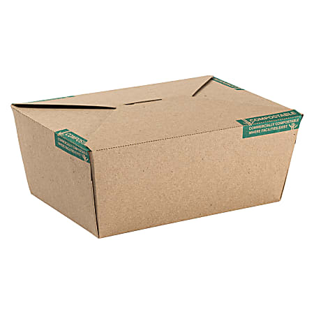 Stalk Market INNOBOX EDGE #4 Cartons, 5-1/2”H x 7-3/4”W x 3-1/2”D, 100% Recycled, Brown, Pack Of 90 Boxes