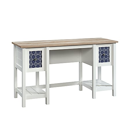 Sauder Cottage Road 54 W Computer Desk 54 W Soft White Office Depot