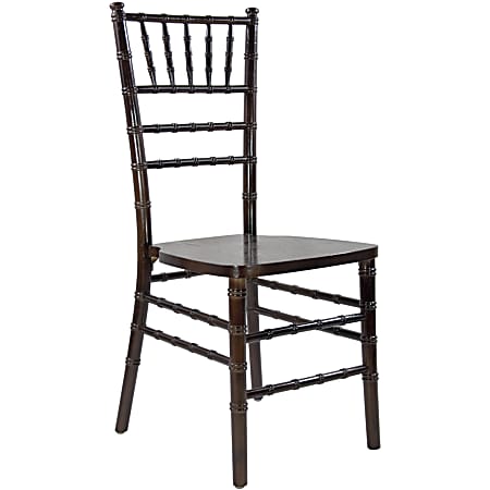 Flash Furniture Advantage Wood Chiavari Chair, Fruitwood