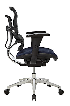 WorkPro 12000 Series Ergonomic MeshPremium Fabric Mid Back Chair