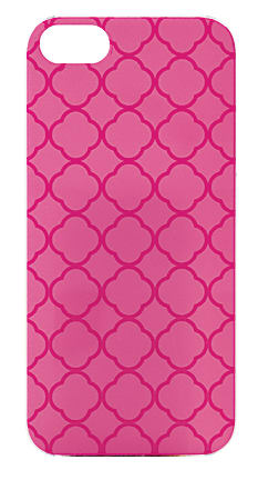 Ativa™ Case For iPhone® 5/5s Mobile Digital Device, Moroccan Pink