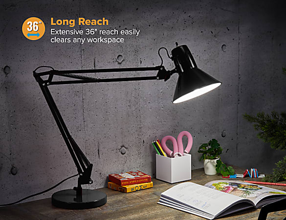 bostitch swing arm desk lamp