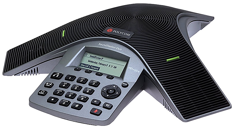 Polycom® SoundStation Duo Dual-Mode Analog/VoIP Conference Phone, G2200-19000-001