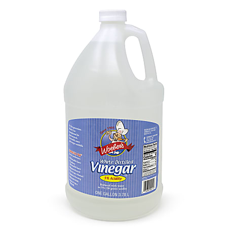 WOEBER&#x27;S White Distilled Vinegar Bottle, 1 Gallon