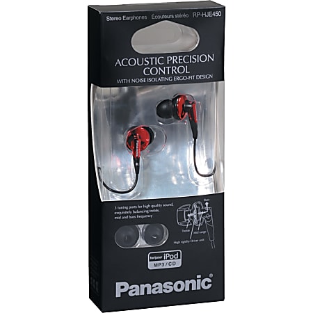 Panasonic RP-HJE450-R Earphone