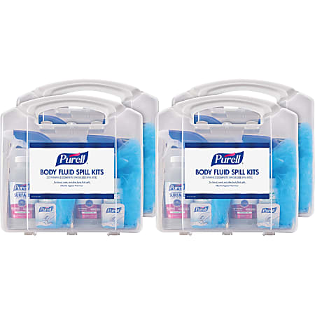 PURELL® Body Fluid Spill Kit - White, Clear