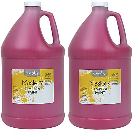 Little Masters® Tempera Paint, 128 Oz, Magenta, Pack Of 2