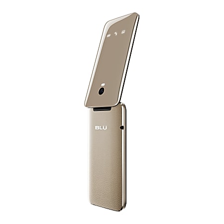 BLU DIVA Flip T390X Cell Phone, Gold