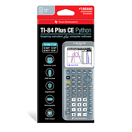 オフィス用品 Texas Instruments TI 84 Plus CE Amazon.com: Texas Instruments TI-84 Plus CE Color Graphing