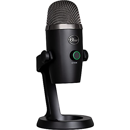 twinkle Melting George Eliot Blue Yeti Nano Wired Condenser Microphone 20 Hz to 20 kHz Cardioid Omni  directional Desktop Stand Mountable USB - Office Depot