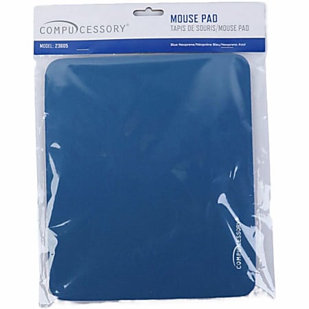 Compucessory Smooth Cloth Nonskid Mouse Pads - 9.50 Compucessory Smooth Cloth Nonskid Mouse Pads - 9.50