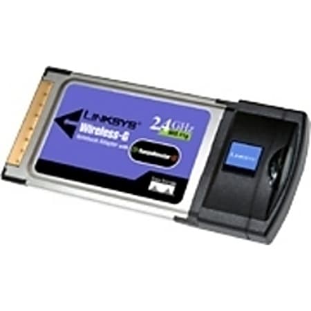 Linksys Wireless-G Notebook Adapter with RangeBooster WPC54GR - network adapter