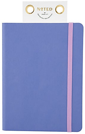 Noted by Post-it® Journal, 5-1/4" x 7-1/4", 160 Pages, Lilac