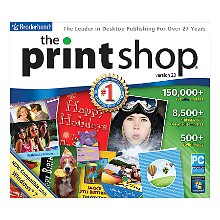 The Print Shop® 23, Traditional Disc