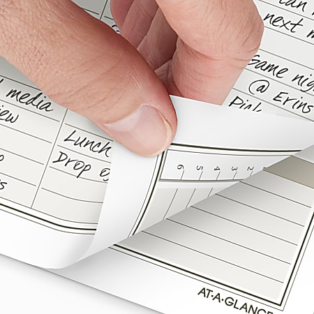 AT A GLANCE 2026 Weekly Monthly Planner Refill Loose Leaf Desk Size 5 ...