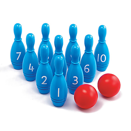 Edx Education Number Skittles, Blue/Red, Grades Pre-K To 2, Set Of 12 Skittles