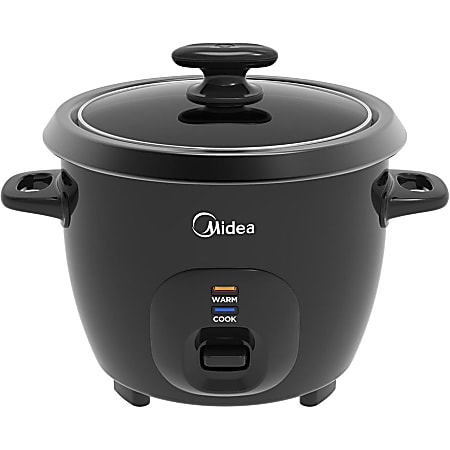 Midea Mechanical Rice Cooker 2000 Series Black - Office Depot