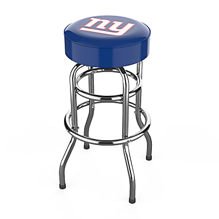 Imperial NFL Backless Swivel Bar Stool, New York Giants